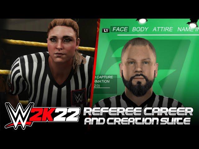 WWE 2K22 Referee Career NEW MODE! (CONCEPT)