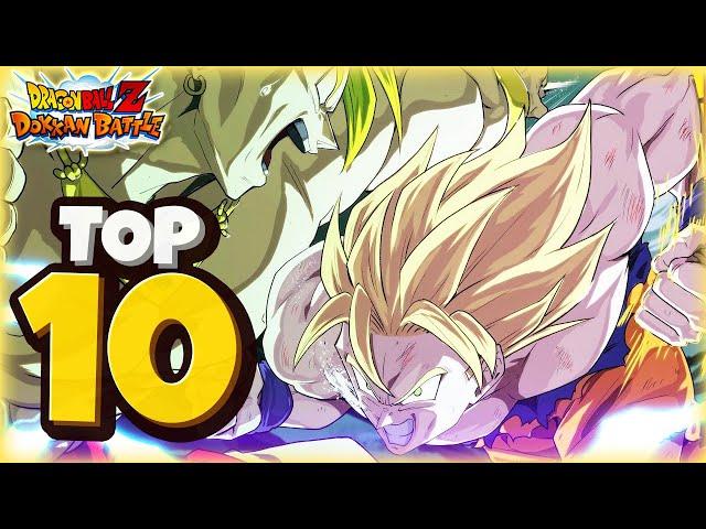 DIE 10 BESTEN UNITS IN DRAGON BALL Z: DOKKAN BATTLE?! | TOP 10 LR LISTE WWC 2024 | DEUTSCH