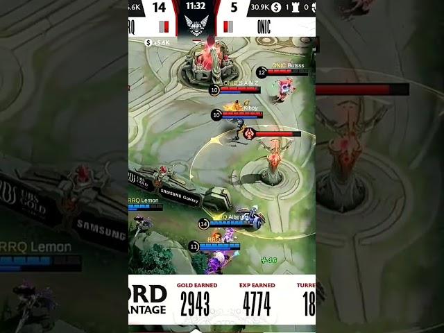 momen rrg vs onic, part 1 #mlbb #viral #mobilelegend