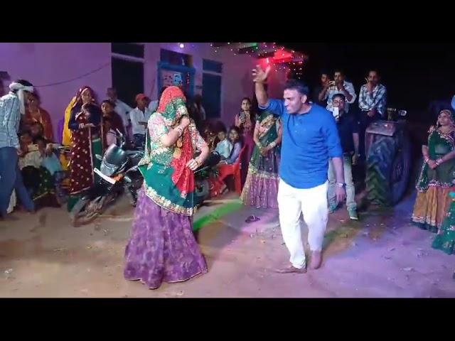 couple dance @#suman#meena#konya baithu re bullet pe ####meena