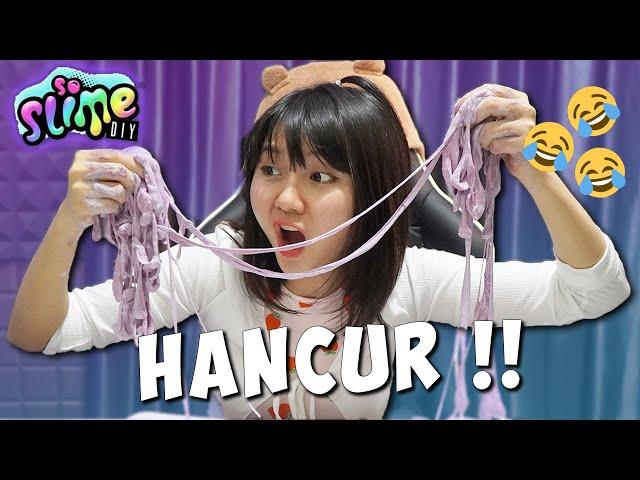 DIY SLIME BUATAN SENDIRI !! HASILNYA KOK ...!???