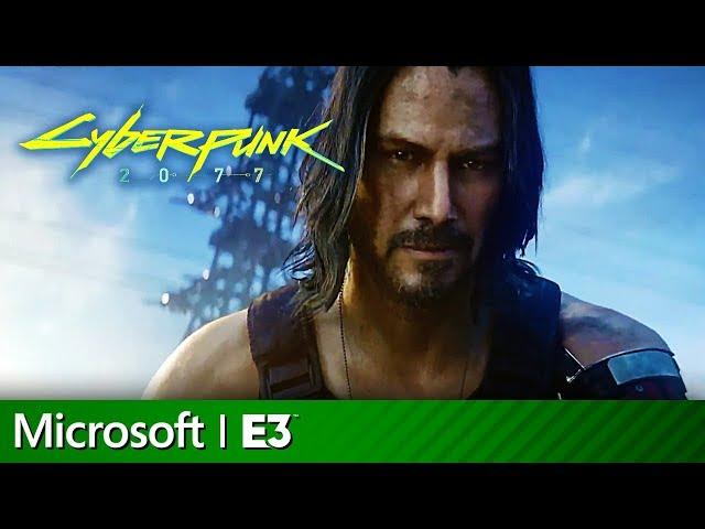 Cyberpunk 2077 Full Presentation with Keanu Reeves | Microsoft Xbox E3 2019