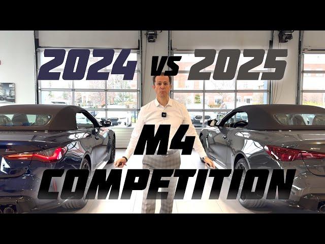 BMW M4 COMPETITION 2024 VS BMW M4 COMPETITION 2025!