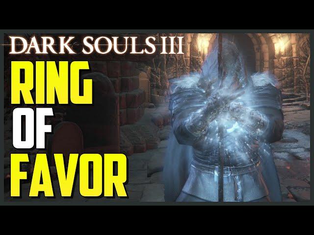 Dark Souls 3: Ring of Favor Location (Best Ring!!!)