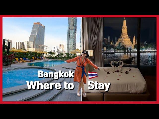 Best Areas of Bangkok to Stay 2023 for first-timers! Where to stay in Bangkok on vacation.
