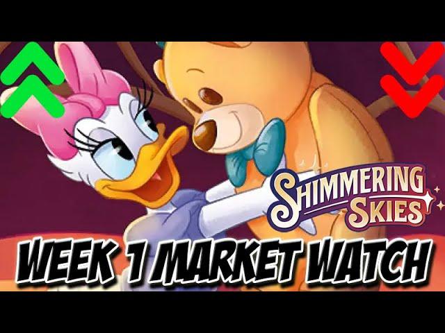 SHIMMERING SKIES MARKET WATCH - WEEK 1 PRICES META CARDS SPIKING - Disney Lorcana