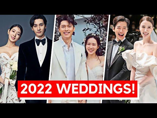 7 Korean Actor Couples Who Got Married in 2022