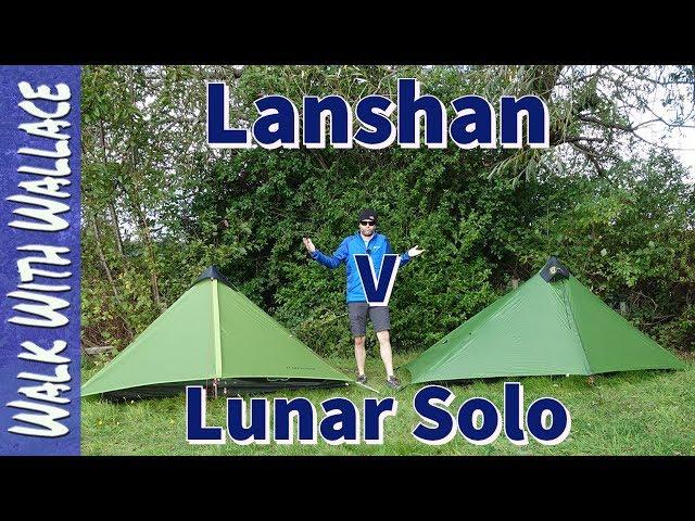 Lanshan Flame's Creed 1 Vs Six Moon Designs Lunar Solo Tent Review