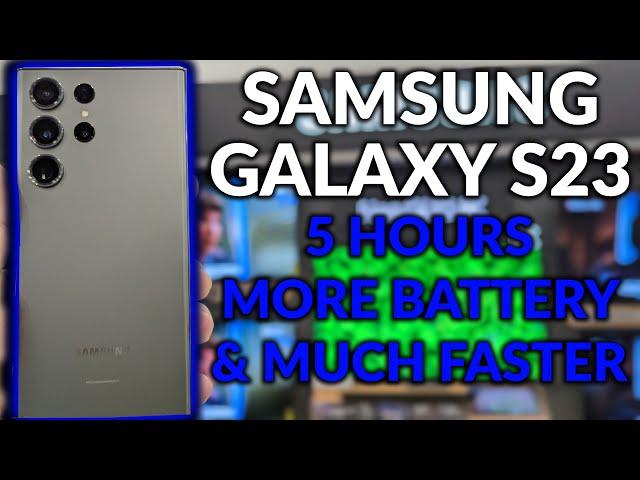 Samsung Galaxy S23 Tips & Tricks - Longer Battery Life & Much Faster