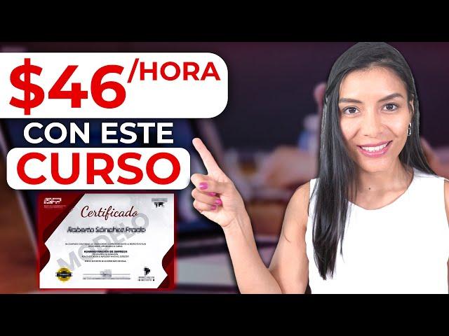  Gana $1800 semanal desde casa con estos cursos gratuitos - trabajos remotos 2024