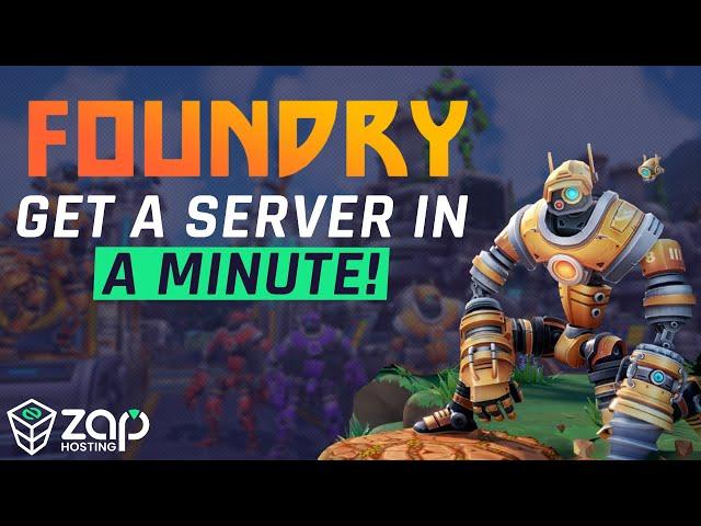 How to get FOUNDRY server in just a MINUTE! | 2024
