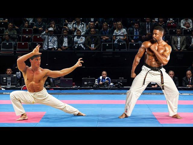 Unbelievable Fight | Jean Claude Van Damme vs Michael Jai White | Karate Vs Taekwondo