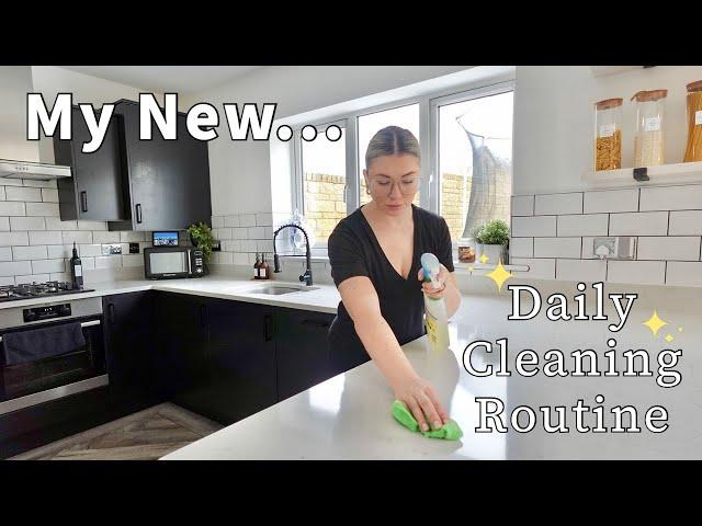 NEW DAILY HOUSEWORK & CLEANING ROUTINE 2023 | 5 MINUTE QUICK AND EASY ROUTINE