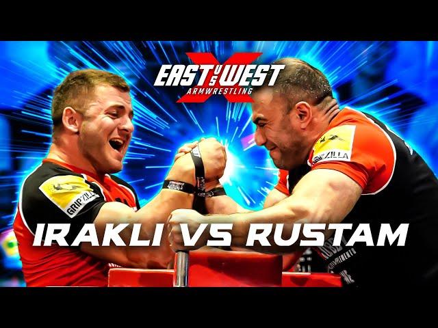 Irakli Zirakashvili vs Rustam Babayev - East vs West 95kg Right Arm Match