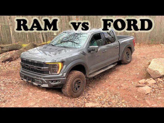 Raptor vs TRX Tremor vs Power Wagon Rebel 2021 Compilation Ditch Crossing 4x4 Off-Roading