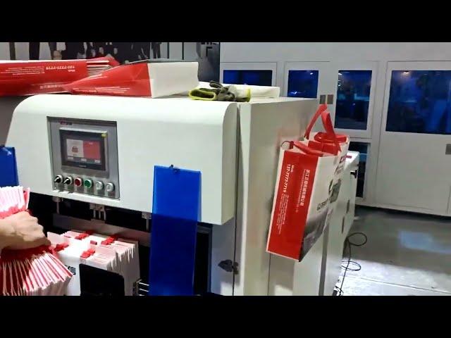 ZX LT500 non woven box bag making machine