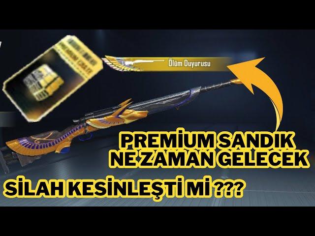 FİRAVUN KUDRETİ GELİYOR MU YENİ PREMİUM SANDIK |İÇERİĞİ NE OLACAK & NE ZAMAN GELECEK | PUBG MOBİLE