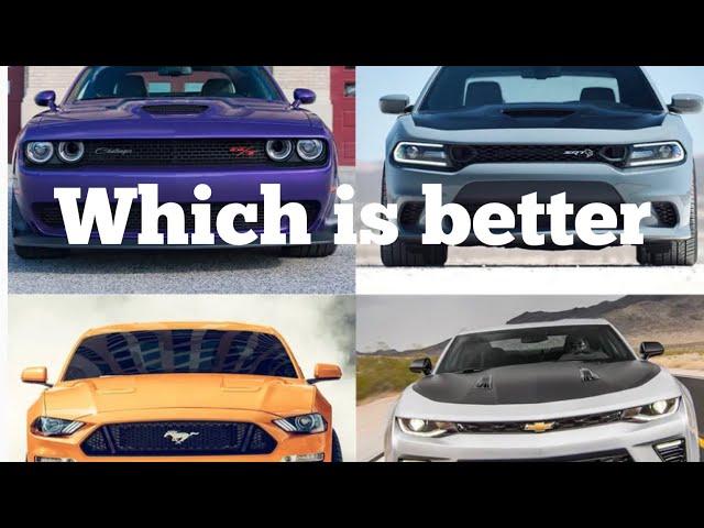 I’ve own all Four | Mustang, Charger, Challenger & Camaro | who is better?
