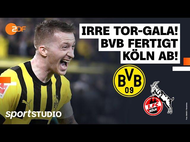 Borussia Dortmund – 1. FC Köln | Bundesliga, 25. Spieltag Saison 2022/23 | sportstudio