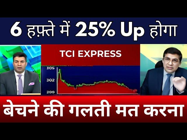 TCI EXPRESS SHARE NEWS NSE LATEST TODAY | TCI EXPRESS SHARE PRICE TARGET: Tci express stock analysis