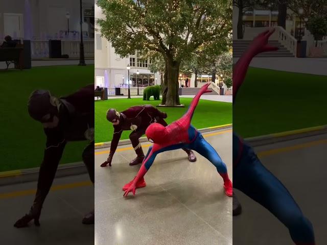 Spiderman Vs The Flash #shorts