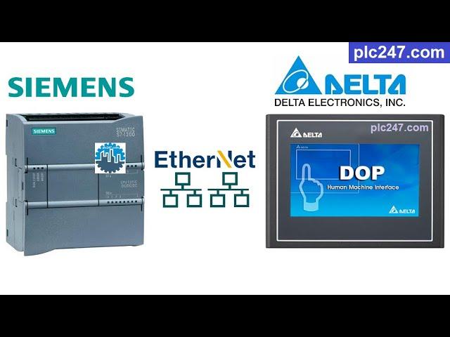Delta HMI & Siemens S7-1200 "Communication" Tutorial