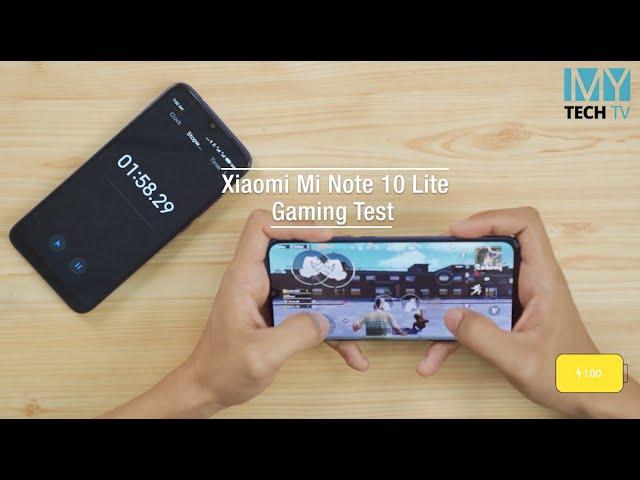 Xiaomi Mi Note 10 Lite ရဲ့  PUBG Gaming Test ဗီဒီယို