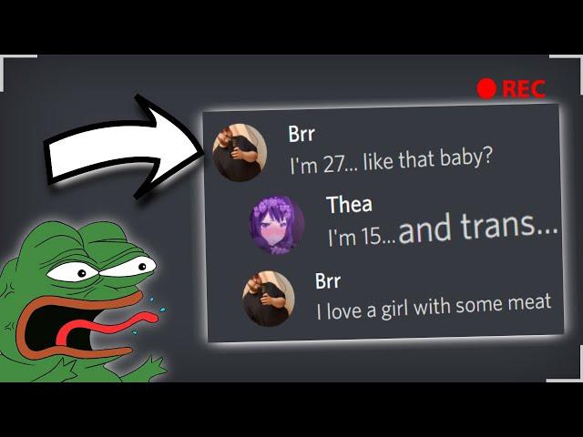 PRANKING PREDATORS ON DISCORD