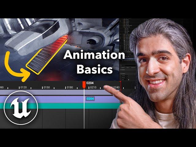 Unreal Engine 5 Beginner Tutorial Part 17: Animation & Sequencer Basics