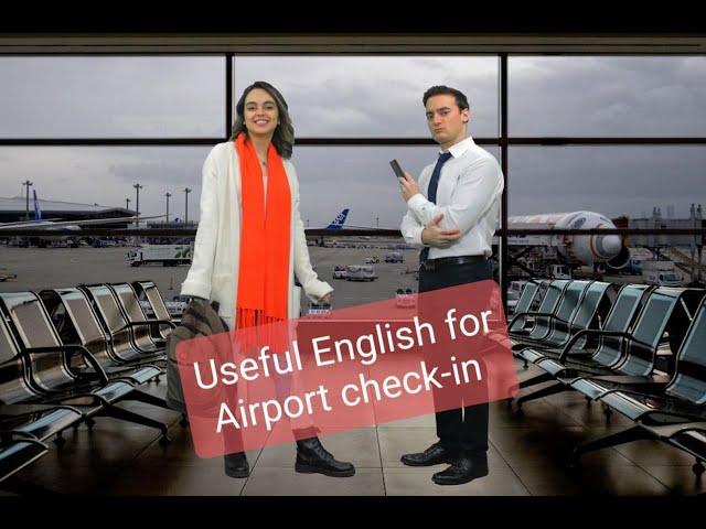 Useful English expressions for Airport check-in (boarding pass)