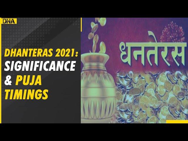 Dhanteras 2021: Significance, puja timings and all you need to know | Dhanteras news | DNA