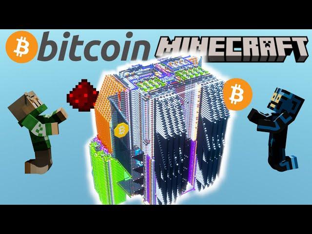 We mined BITCOIN in Minecraft!