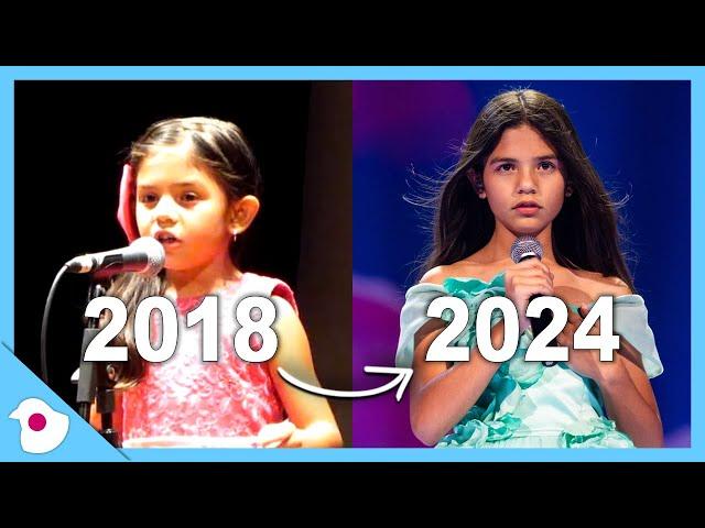 Victoria Nicole evolution | Junior Eurovision  | Portugal 