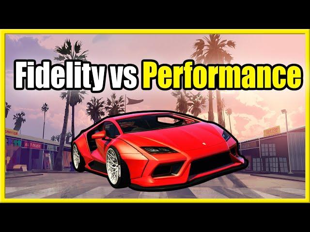 What's better Performance Mode vs Fidelity Mode in GTA 5 (PS5 & Xbox Series X)