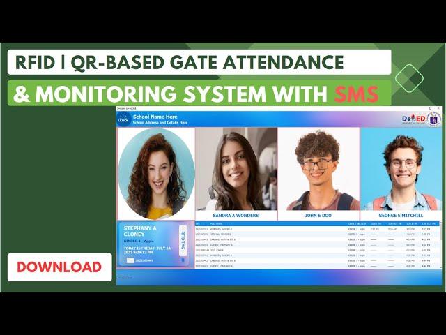 2023 RFID | QR GATE ATTENDANCE AND MONITORING WITH SMS NOTIFICATION