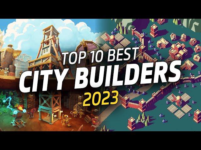 BEST City Building Games of 2023!! (GOTY) - Management & Base Builders