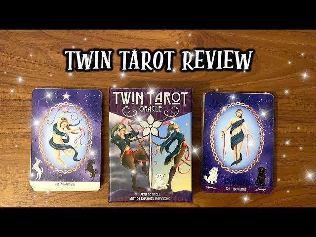 TWIN TAROT ORACLE CARD REVIEW ‍️ HONEST OPINION & DECK FLIP THROUGH