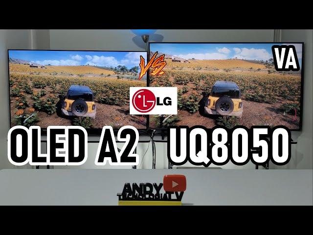 LG OLED A2 vs UQ8050 con panel VA / ¿Vale la pena gastar más para comprar el OLED?