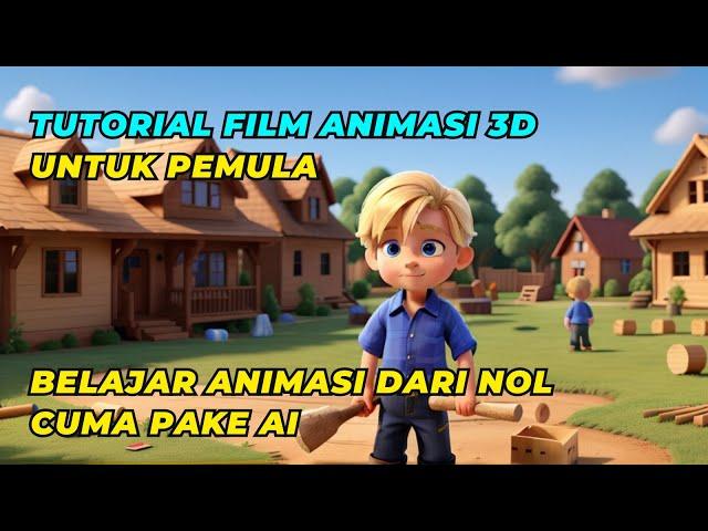 Gampang Banget Bikin Animasi 3D Cuma Pake AI ! Tutorial Animasi 3D untuk pemula dari Nol !