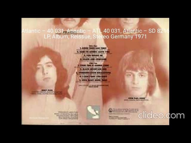 Все издания альбома (LP) - Led Zeppelin - Led Zeppelin Часть 10