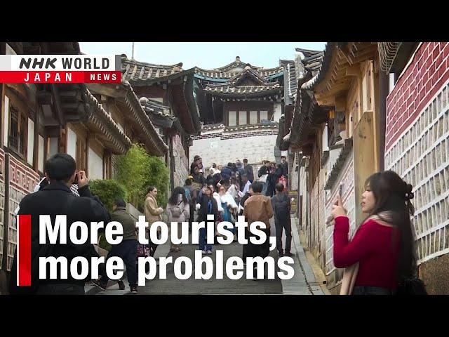 Suffering from success South Korea confronts overtourismーNHK WORLD-JAPAN NEWS