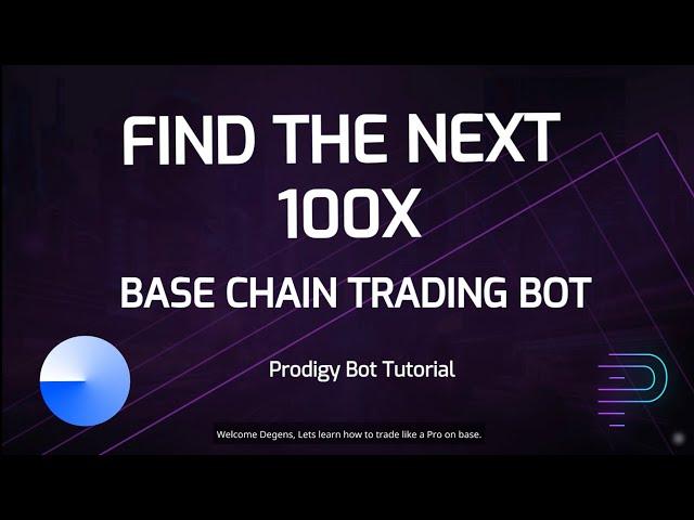 Find the next 100X Gem - Trading Bot for Base Chain - Trade like a Pro