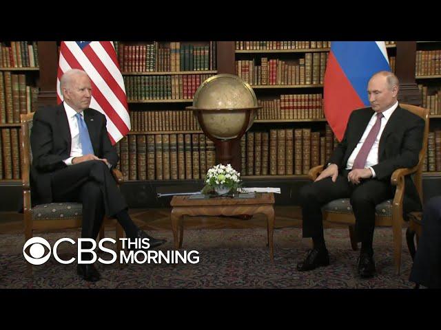 Biden and Putin meet at Geneva summit