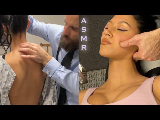 WICKED NECK CRACKS *Full Spine Crunchy ASMR & Neck Pain Relief. Relaxing Chiropractic.