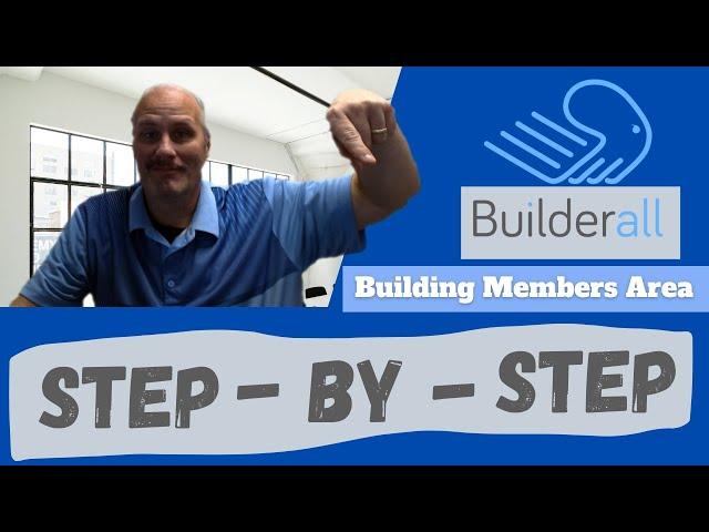 How To Build A Members Area - BuilderAll Step by Step Tutorial for Beginners