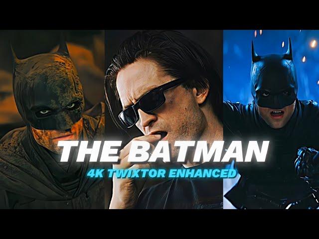 ROBERT PATTINSON THE BATMAN SCENEPACK | 4K TWIXTOR FOR EDITS