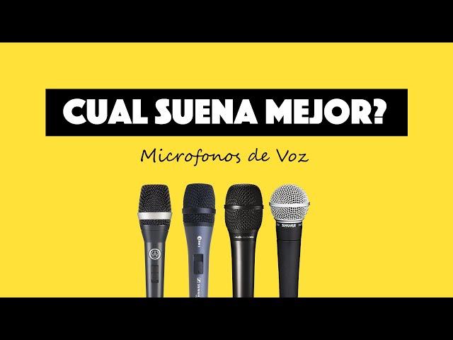 Cual Suena Mejor | Microfonos de Voz