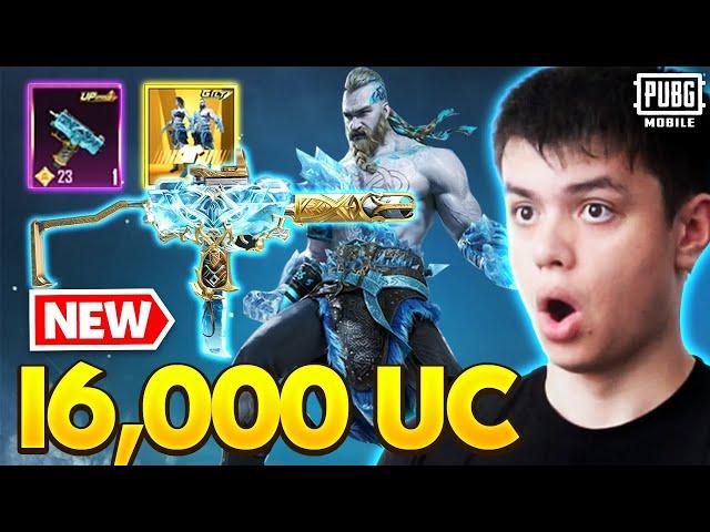 OPENING The GLACIER UZI ULTIMATE Gunlab!!! 16,000 UC PUBG Mobile