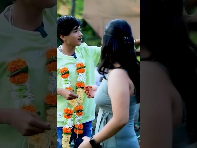 Fake Marriage Prank On Cute Girl  Epic Reaction #prank #sumitcooldubey #youtubeshorts #trending