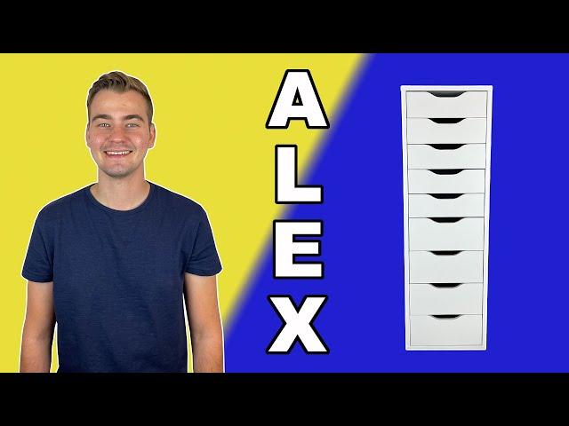 Step by Step | ALEX 9 Drawer Unit IKEA Tutorial